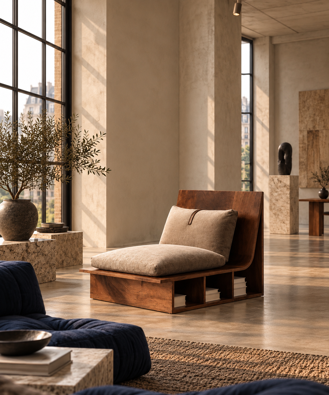 Nagi | Fauteuil en bois