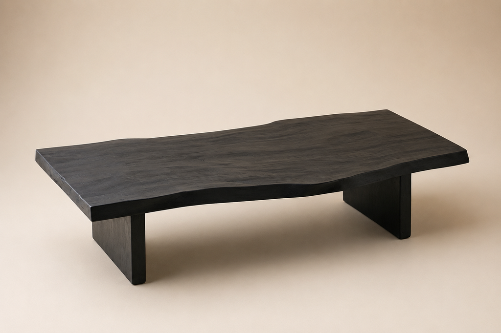 Enso table basse en bois noir — 1
