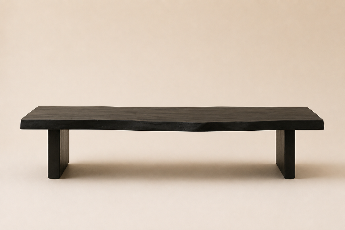Enso table basse en bois noir — 3
