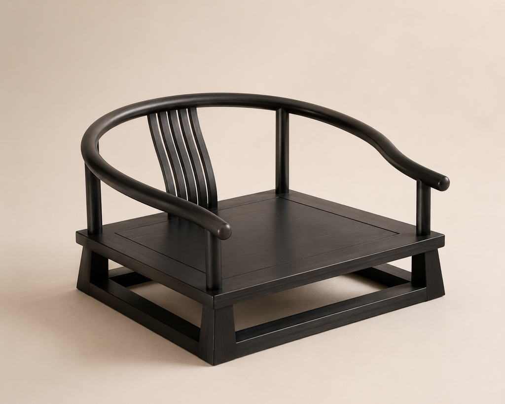 Kanso chaise japonaise en bois — 2
