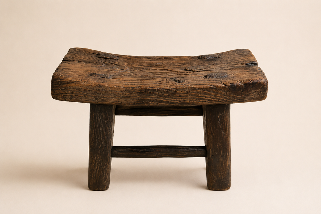 Kurogane tabouret en bois — 2