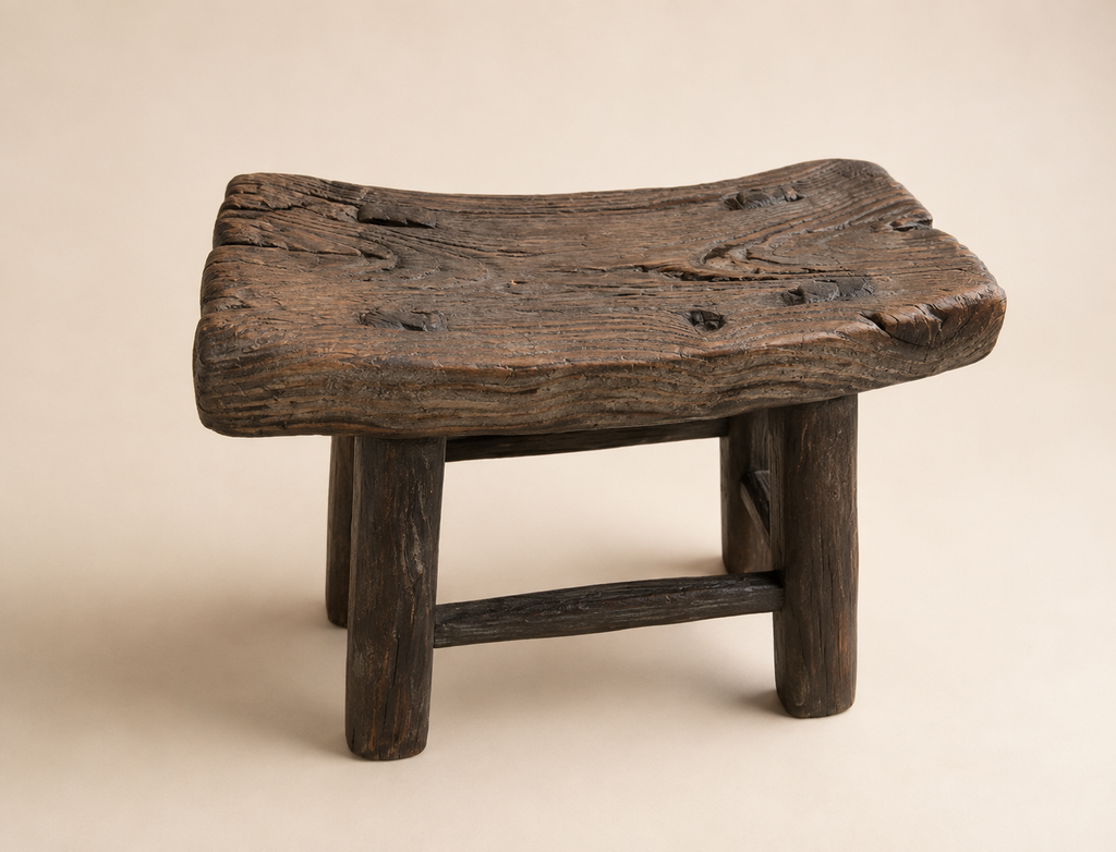 Kurogane tabouret en bois — 3