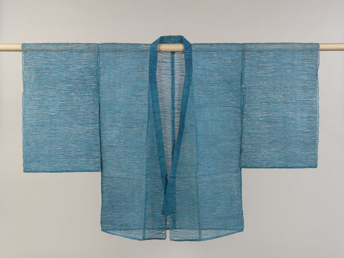 Costume de nō (mizugoromo), fibre libérienne ramie et chanvre, XIXe siècle, The Met